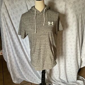 Under Armour Heather Gray Men's Hoodie T-Shirt